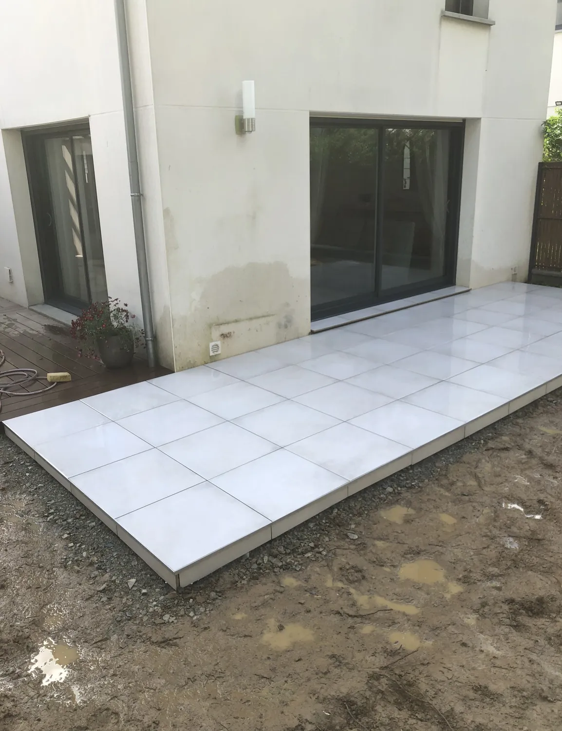 pose terrasse la chapelle des fougeretz